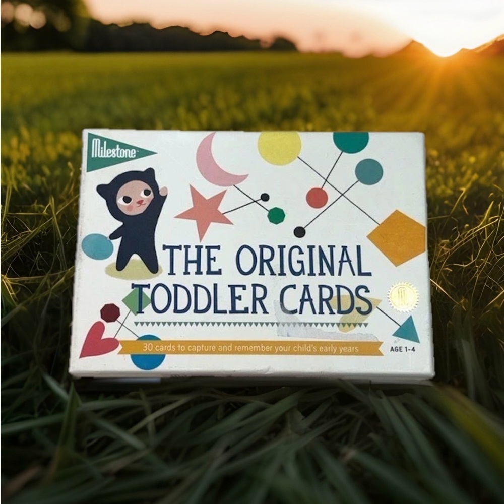 Milestone The Original Toddler Cards 30 Card Set Capture Childhood Memories 1-4